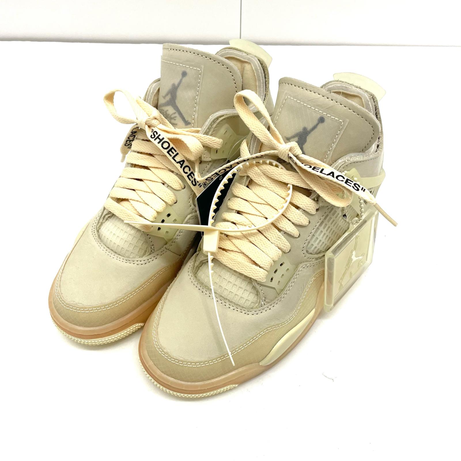 中古】NIKE | ナイキ ×Off-White WMNS AIR JORDAN 4 RETRO SP 