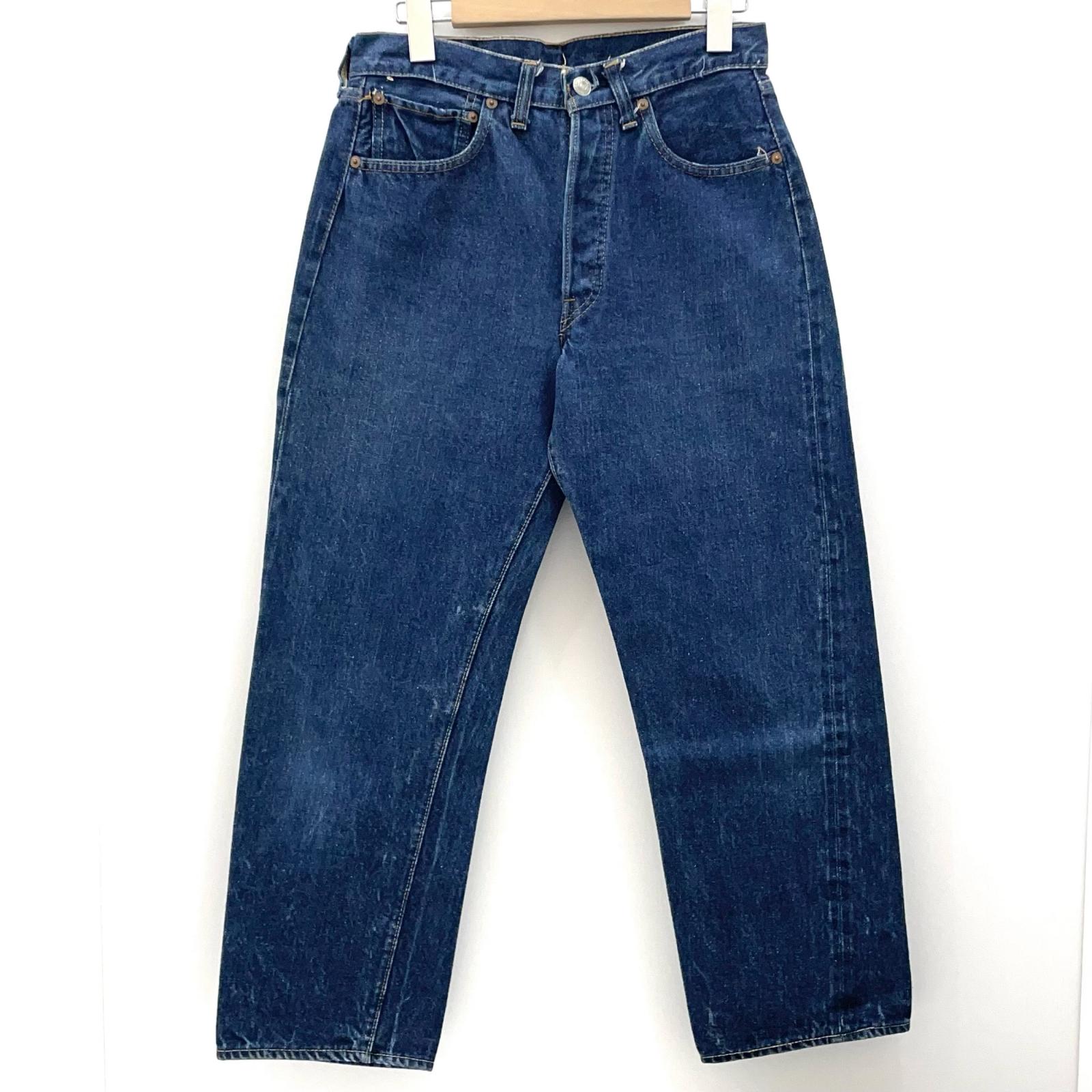 【中古】Levi\u0027s | リーヴァイズジーンズ 70\u0027s ビンテージ 501 66前期 シングル編み目 オリジナルデニムパンツ 米国海軍 大きさ：30【尾張小牧店】