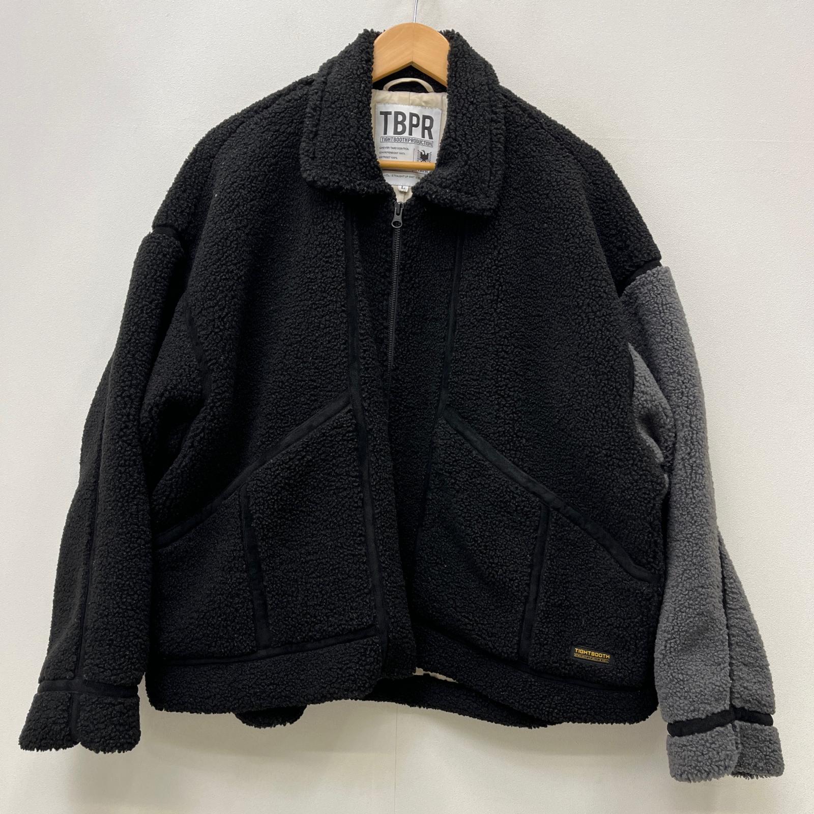 【中古】TIGHTBOOTH PRODUCTION | タイトブースプロダクション BOA FLIGHT JKT 余分の物トップス 黒いこと 大いさ：L【加古川店】