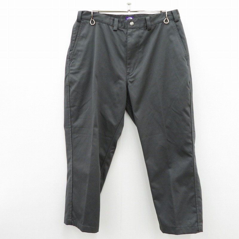 ザノースフェイスパープルレーベル グレー スラックス ウエスト調整可能 32 THE NORTH FACE PURPLE LABEL パンツ 32サイズ