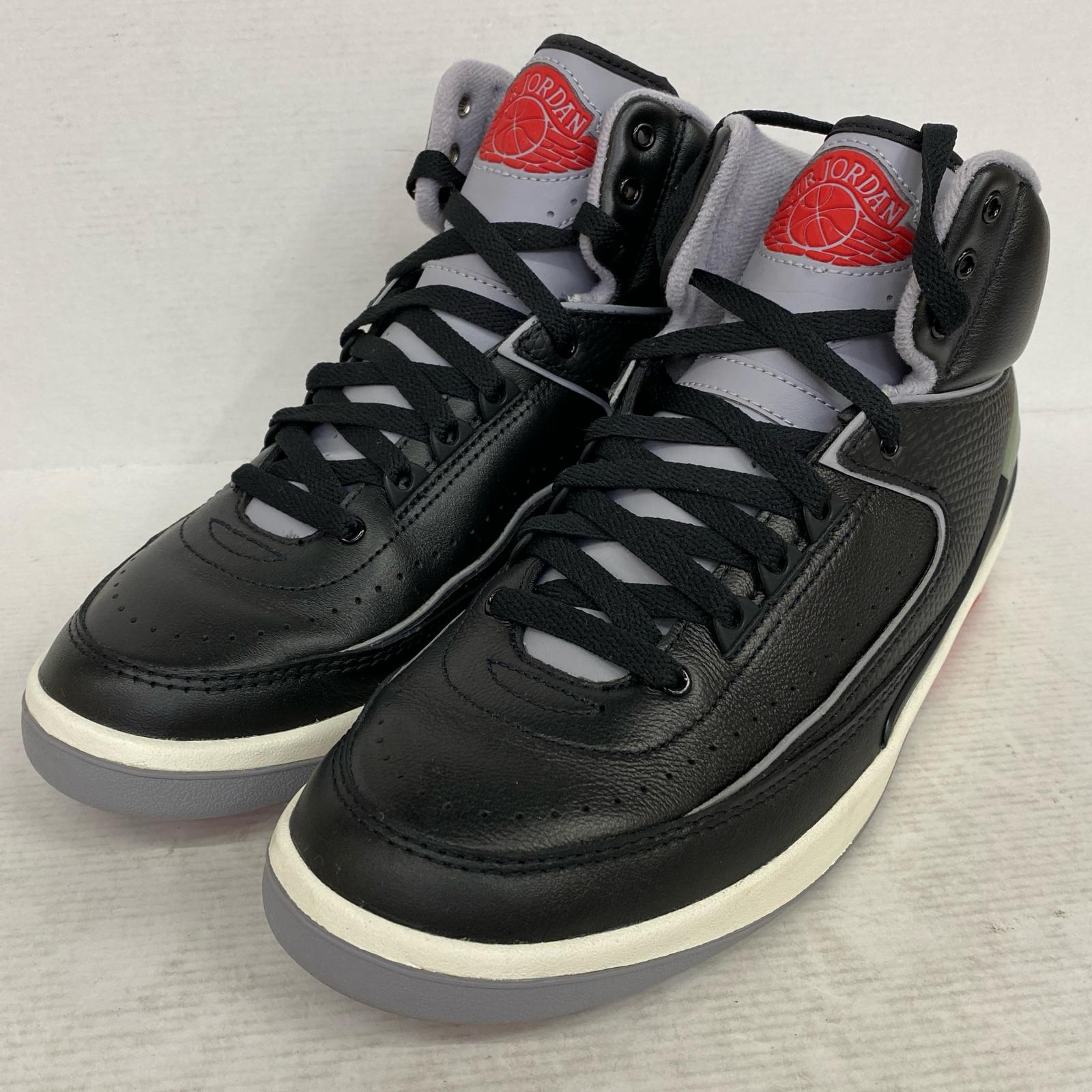 【中古】NIKE | ナイキ Air Jordan 2 Retro Black Cement スニーカー DR8884-001 ブラック【加古川店】