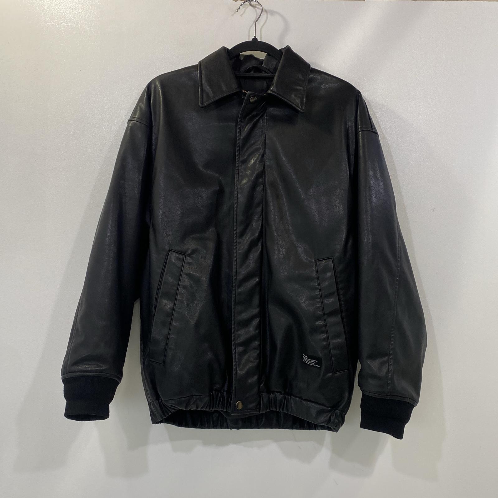 【中古】FAT | エフエーティー QUEENS JACKET レザー F32220-JK10-AB サイズ:TITCH ブラック【姫路東店】｜お宝市番館