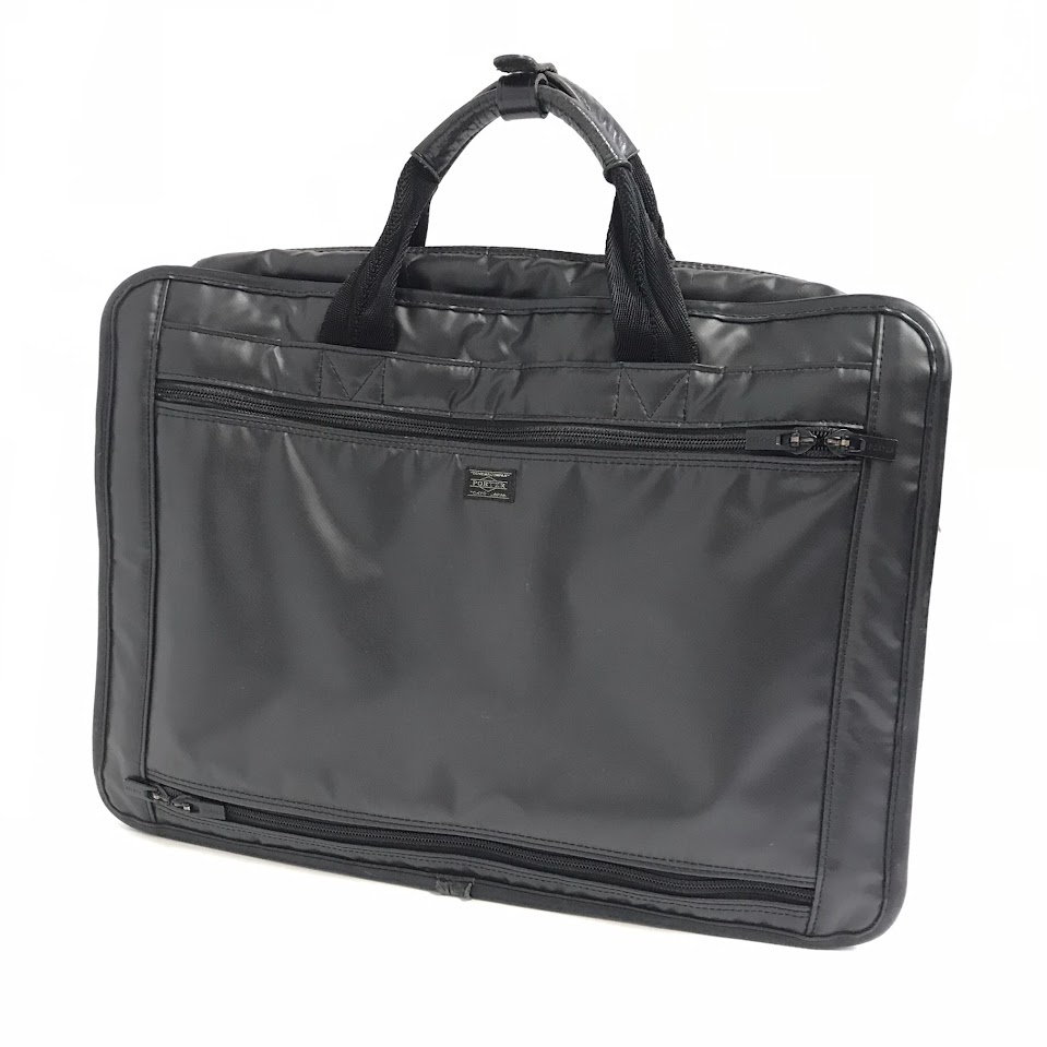 【中古】PORTER | ボーイ DEVICE(デバイス) 2WAY BRIEFCASE ブリーフ入れもの 商行為御徒面子 645-09260 黒いこと【倉吉店】