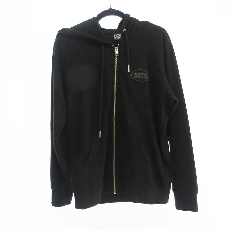【中古】DIESEL | ディーゼル S-ELECTRUM-BEW パーカー A17658RDCCI ブラック サイズ：M【姫路東店】
