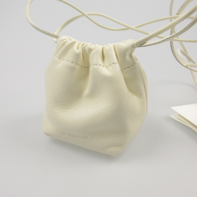 【中古】JIL SANDER | ジルサンダー DUMPLNG MINI ショルダーバッグ J55WG0002 ホワイト【姫路東店】