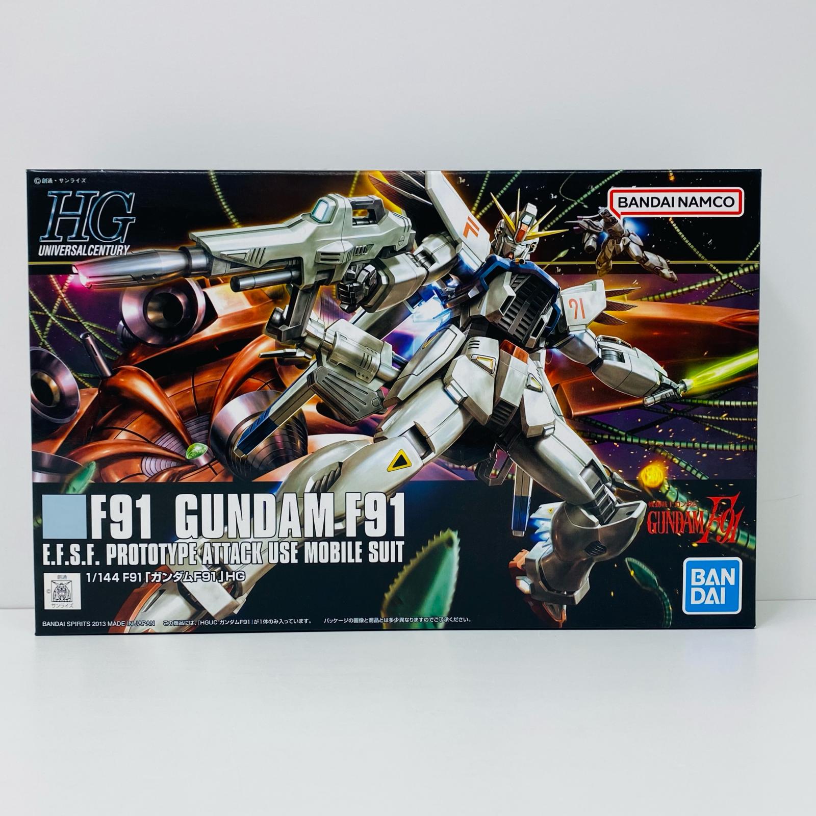 【中古】 機動戦士ガンダムF91 プラモデル ガンダムF91 HG シリーズNo.167 1/144 5057955【飾磨店】画像