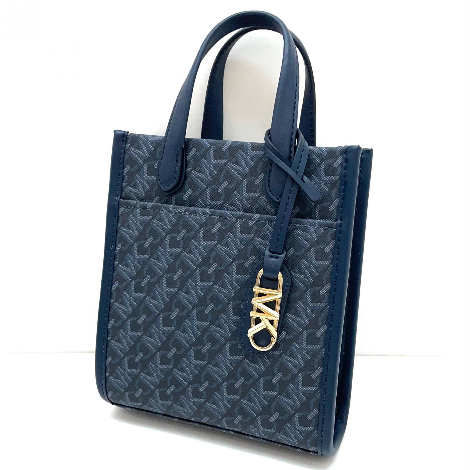 【中古】Michael Kors | マイケルコース 2wayバッグ ショルダーバッグ ハンドバッグ ネイビー【尾張小牧店】|お宝市番館