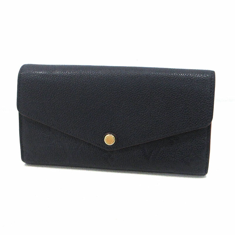 【中古】LOUIS VUITTON | ルイ・ヴィトン モノグラムアンプラント ポルトフォイユ サラ 二つ折り長金入れ M62125 米国海軍【三重中央局】