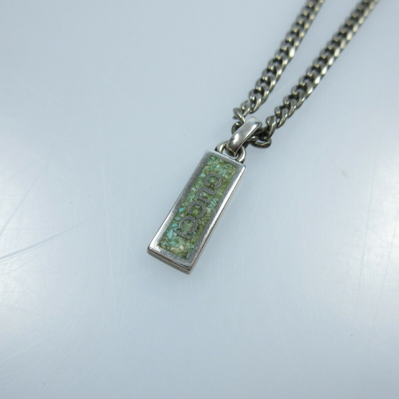 GUCCI 新品同様品　エナメルゴルメットチェーンネックレス　925 極美品 NYP-678_image_2.webp?v=