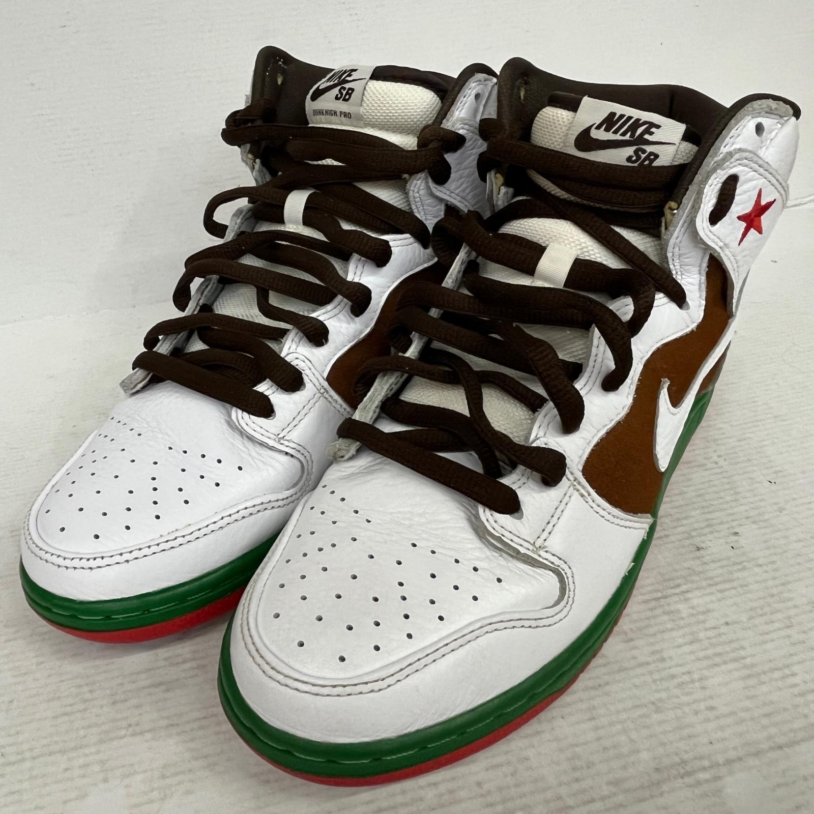 【中古】NIKE | ナイキ SB Dunk High Premium スニーカー 313171-201 白いこと【加古川店】