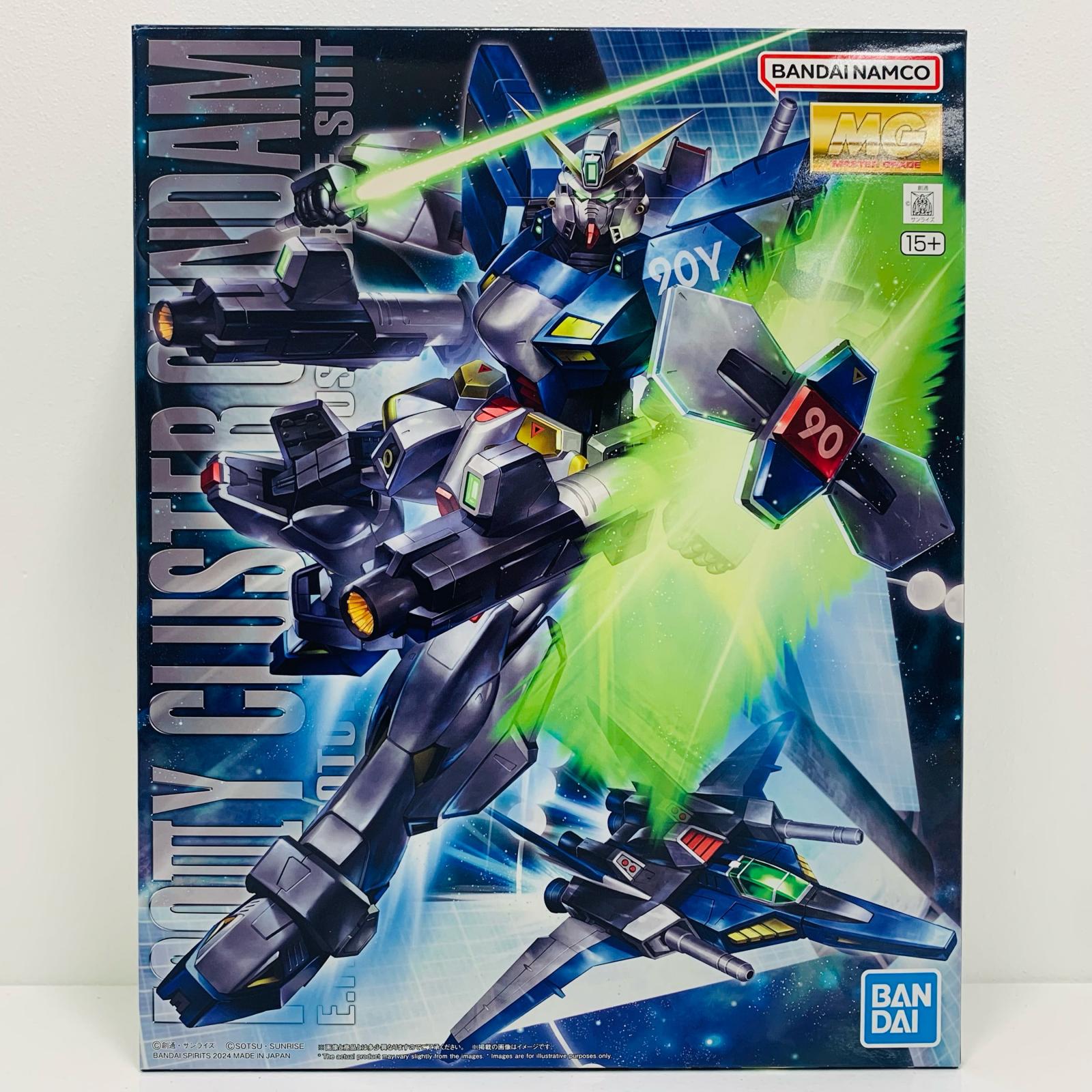 【中古】 機動戦士ガンダムF90 プラモデル F902IYクラスターガンダム MG プレミアムバンダイ限定 1/100【飾磨店】