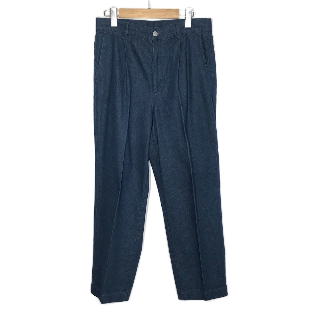 高級感◎美品★スティーブンアラン　ストレートパンツ　1.8万　ブラック　M Steven Alan（スティーブンアラン）の「＜Steven Alan＞14OZ