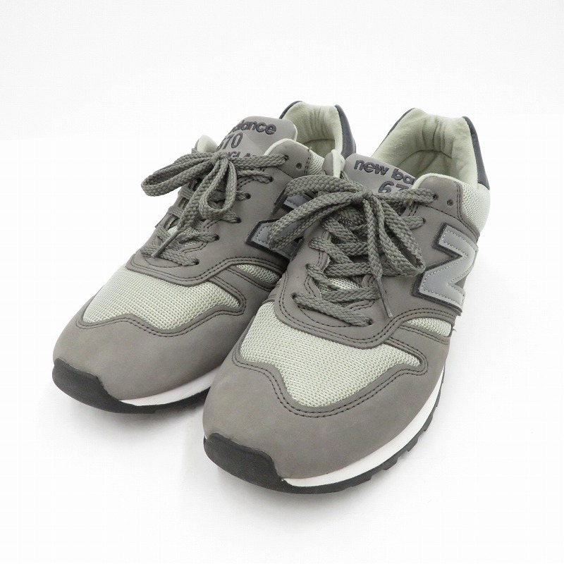 【中古】NEW BALANCE | ニュー平衡にする スニーカー M670GNS US8 薄墨色 26珊【瀬戸大橋店】
