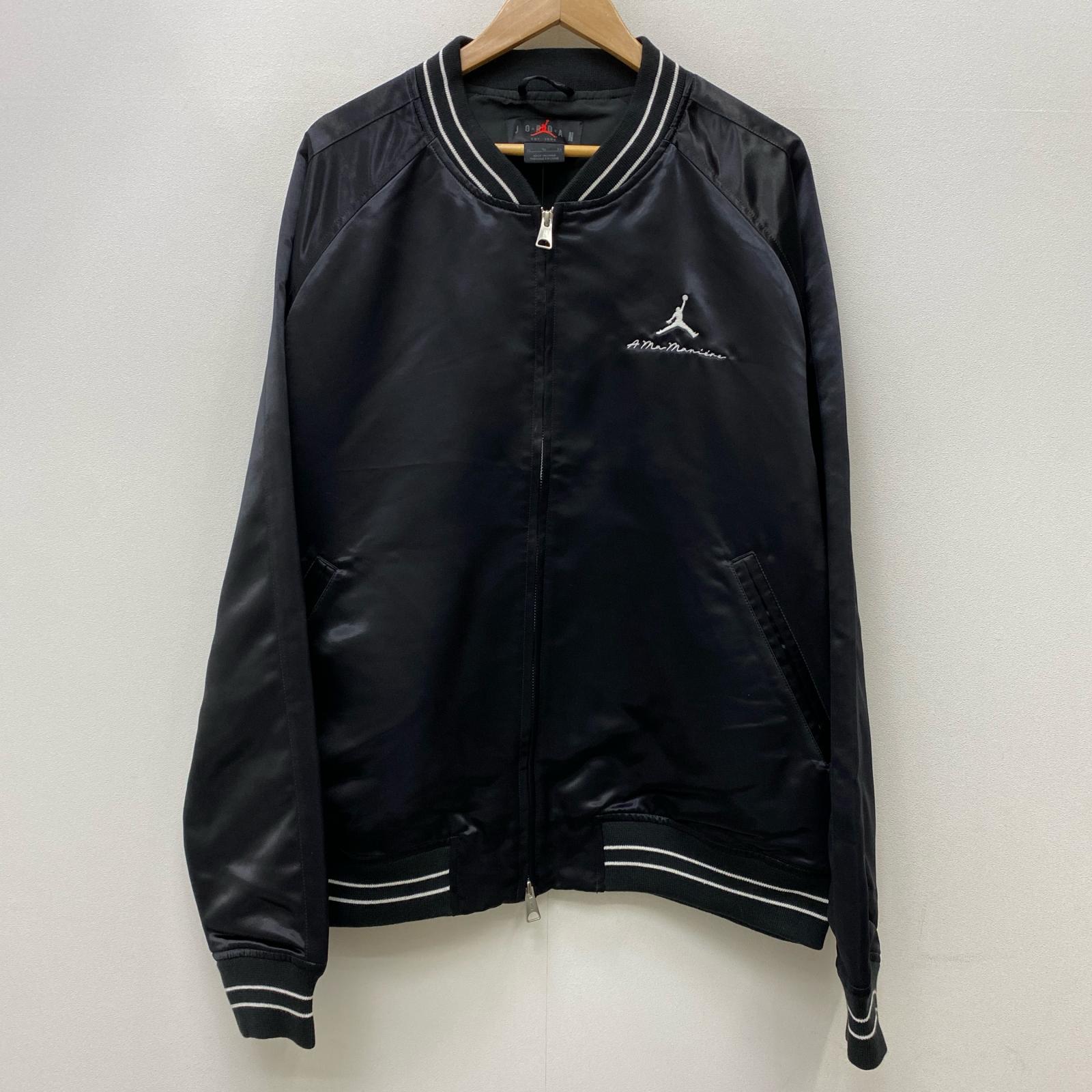 【中古】JORDAN | ジョーダン M J AMM SOUVENIR JKT 差し上げ物上衣 FN0617-010 黒いこと 大いさ：XL【加古川店】