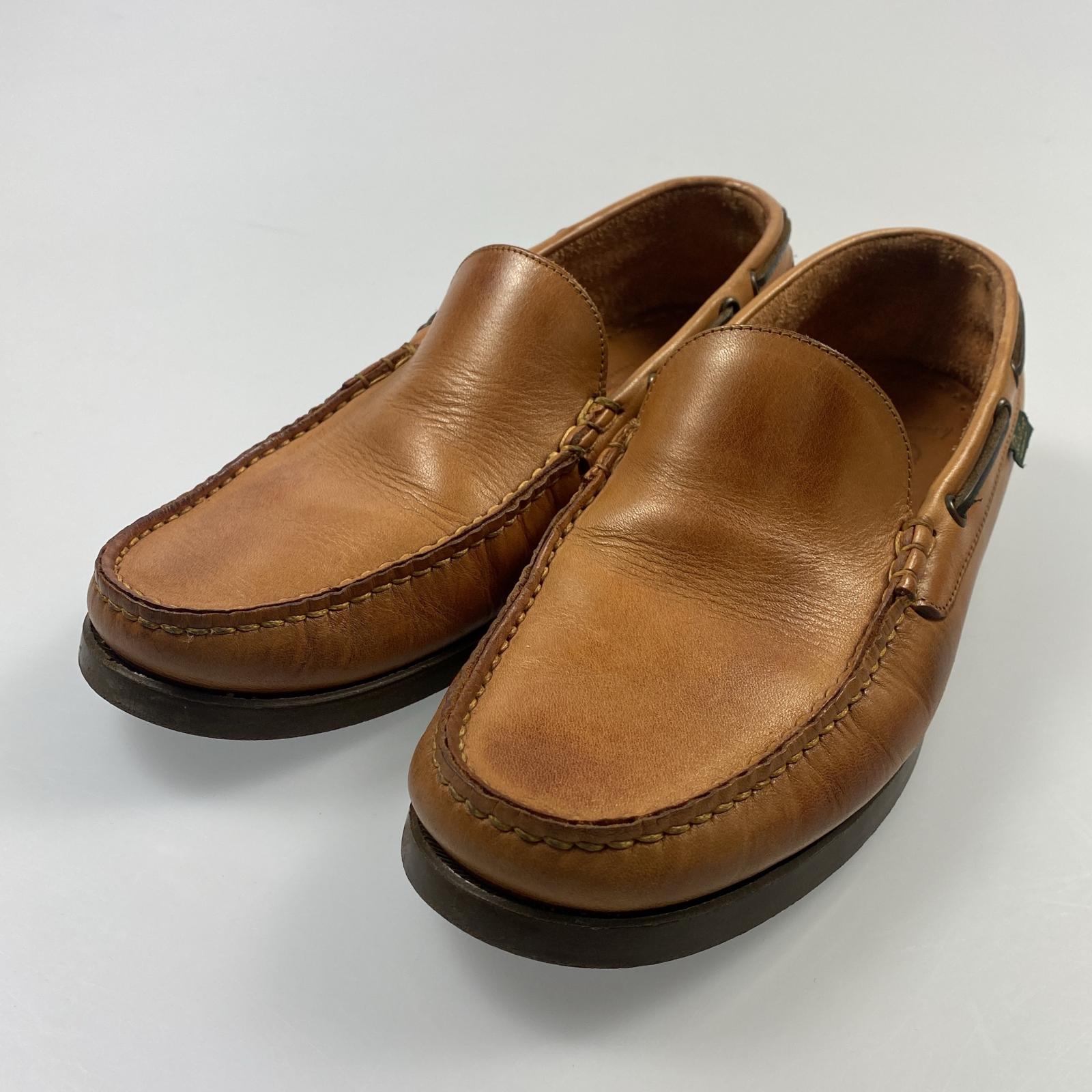 【中古】Paraboot | パラブーツ CORSE モカシン ローファー 約27cm ブラウン【姫路東店】