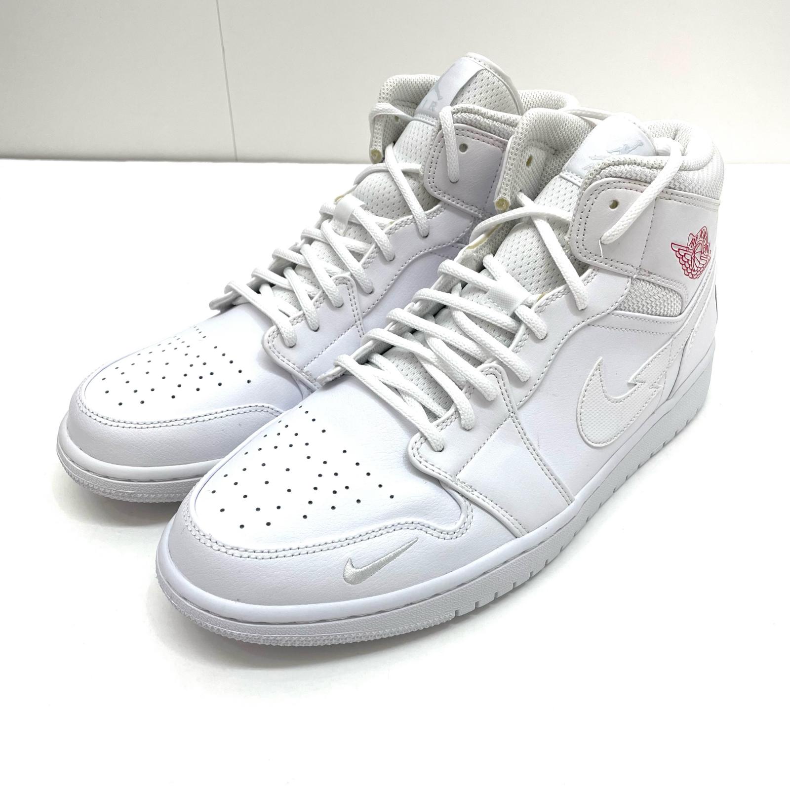 【中古】NIKE | ナイキ AIR JORDAN 1 MID SE スニーカー  白いこと 大きさ:30.0珊【尾張小牧店】【専】