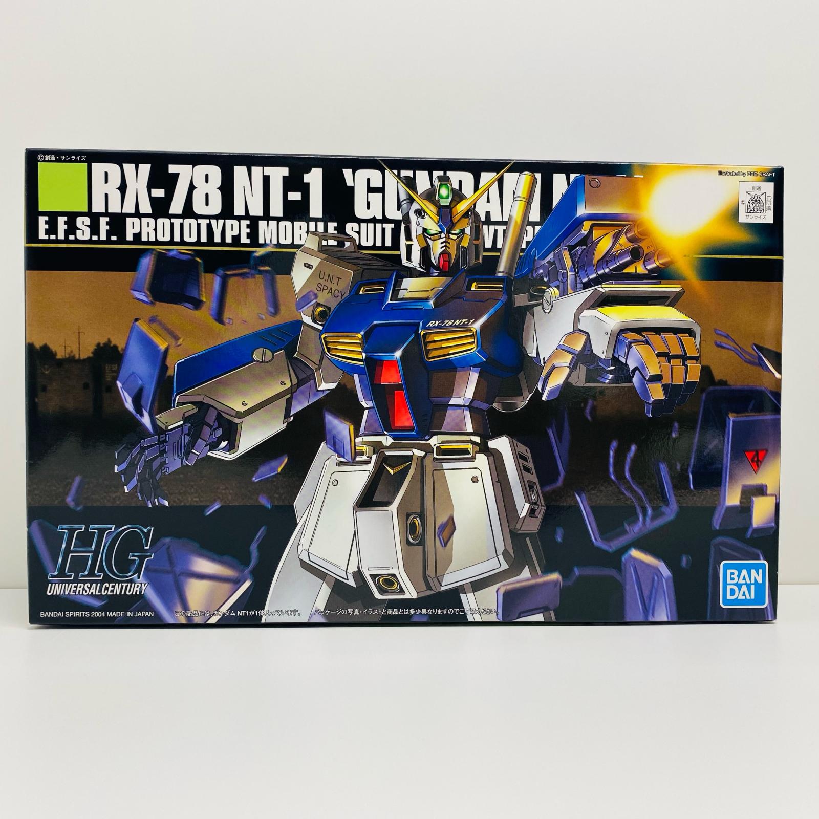 【中古】 機動戦士ガンダム0080ポケットの中の戦争 プラモデル RX-78ガンダムNT-1 HG 1/144【飾磨店】画像