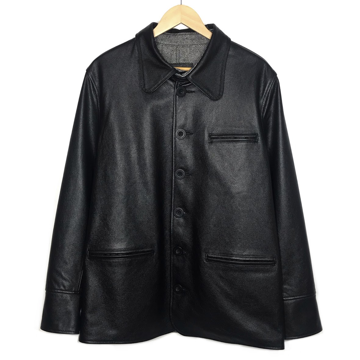 レザージャケット　シングルライダース 2880800000022655-1w.jpg