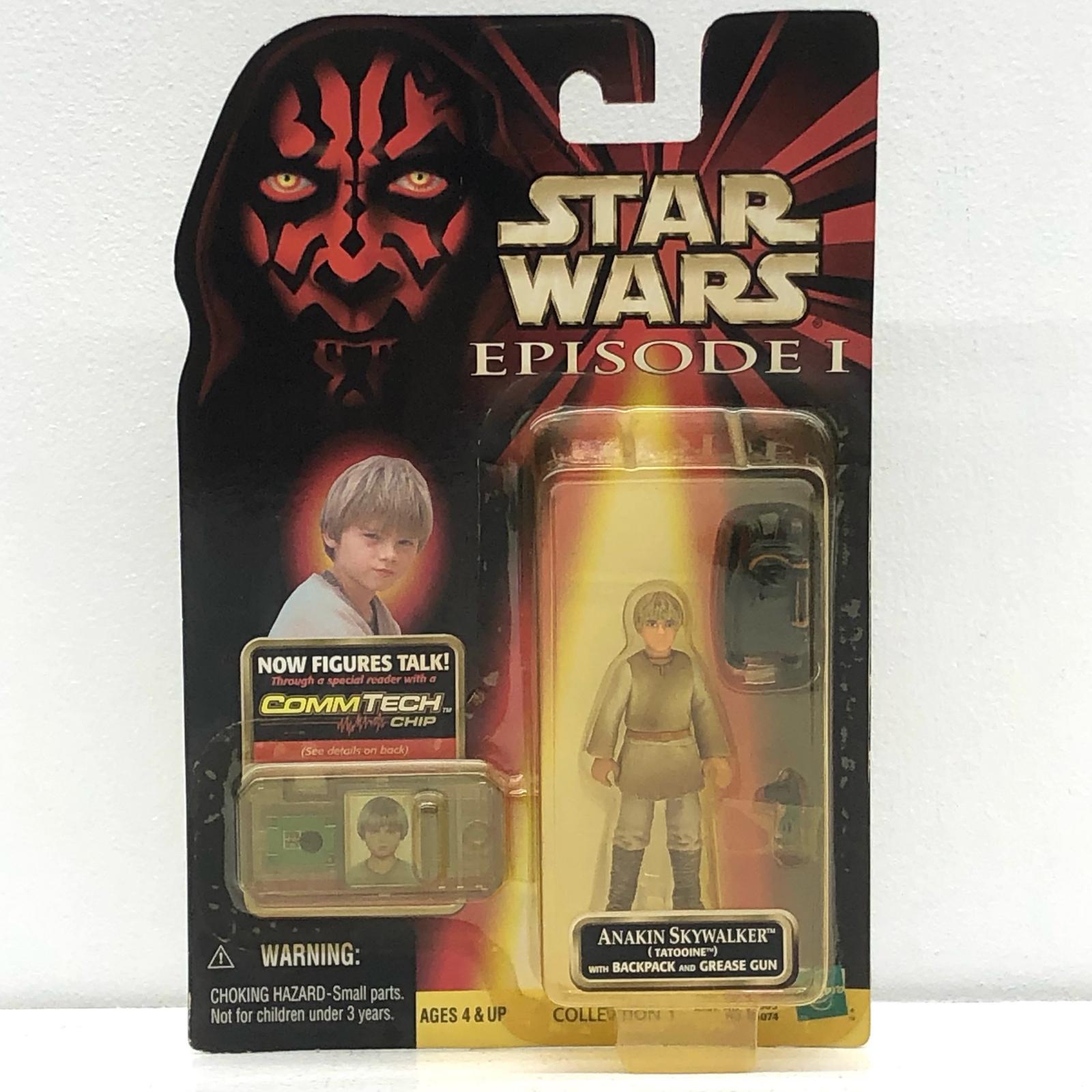 【中古】 スター・ウォーズ フィギュア アナキン・スカイウォーカー ベーシックフィギュア エピソード1 ファントム・メナス【フィギュア】【飾磨店】画像