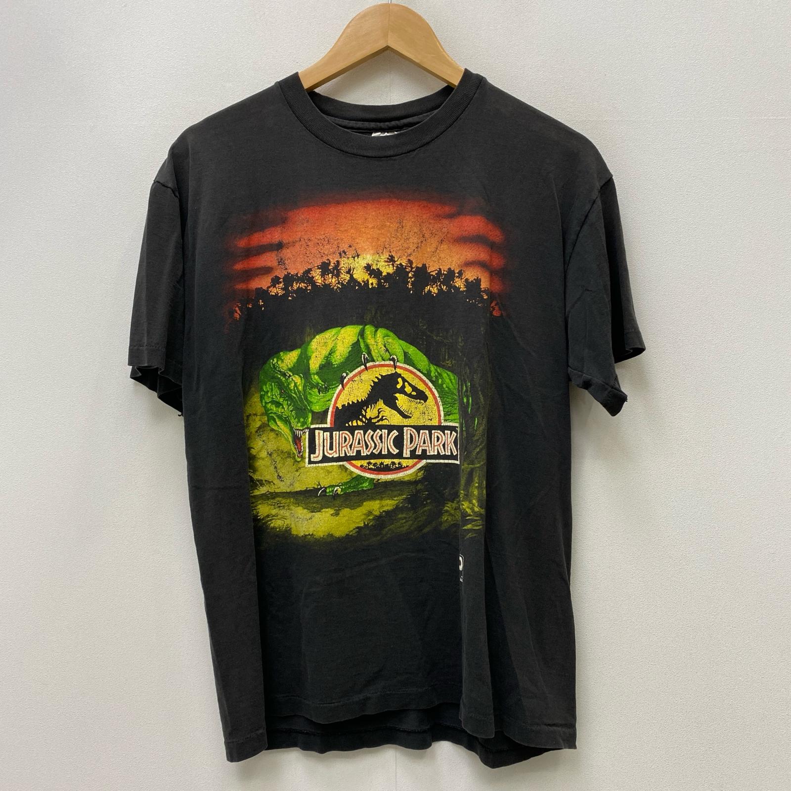 【中古】 jurassic park 半袖Ｔシャツ 黒いこと 大いさ：L【加古川店】