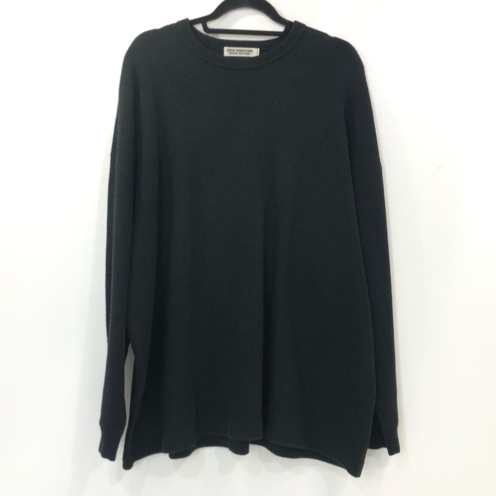 CLOOTIE PRODUCTIONS 長袖 COOTIE PRODUCTIONS×Name． 長袖カットソー ブラック サイズ S