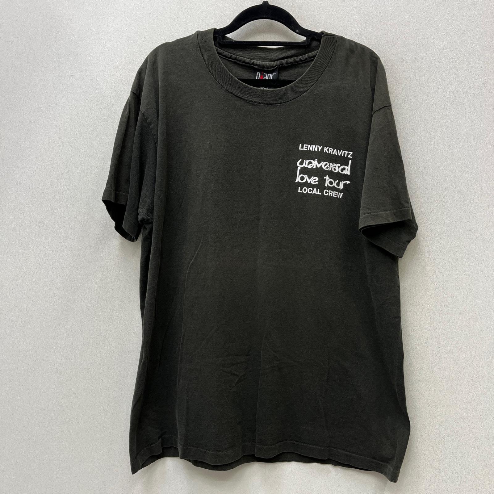 【中古】 LENNY KRAVITZ UNIVERSAL LOVE TOUR 半袖Ｔシャツ ブラック サイズ：XL【加古川店】