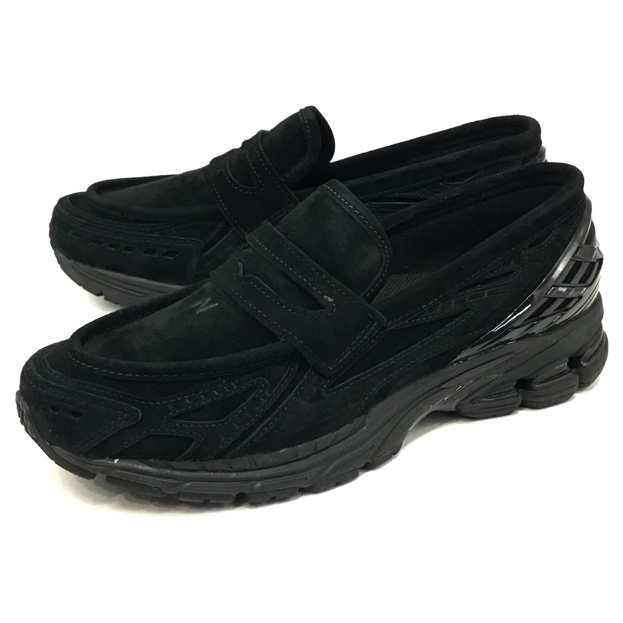 【中古】NEW BALANCE | ニュー平衡にする 1906L BLACK SUEDE スエードクロス 置き目毛皮 スニーカー U1906LNT 黒いこと 28.5糎【倉吉店】