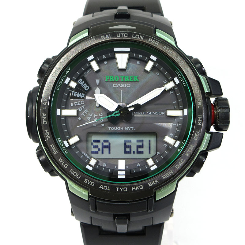 楽天市場】PRW-6100Y-1JF カシオ プロトレック CASIO PRO TREK