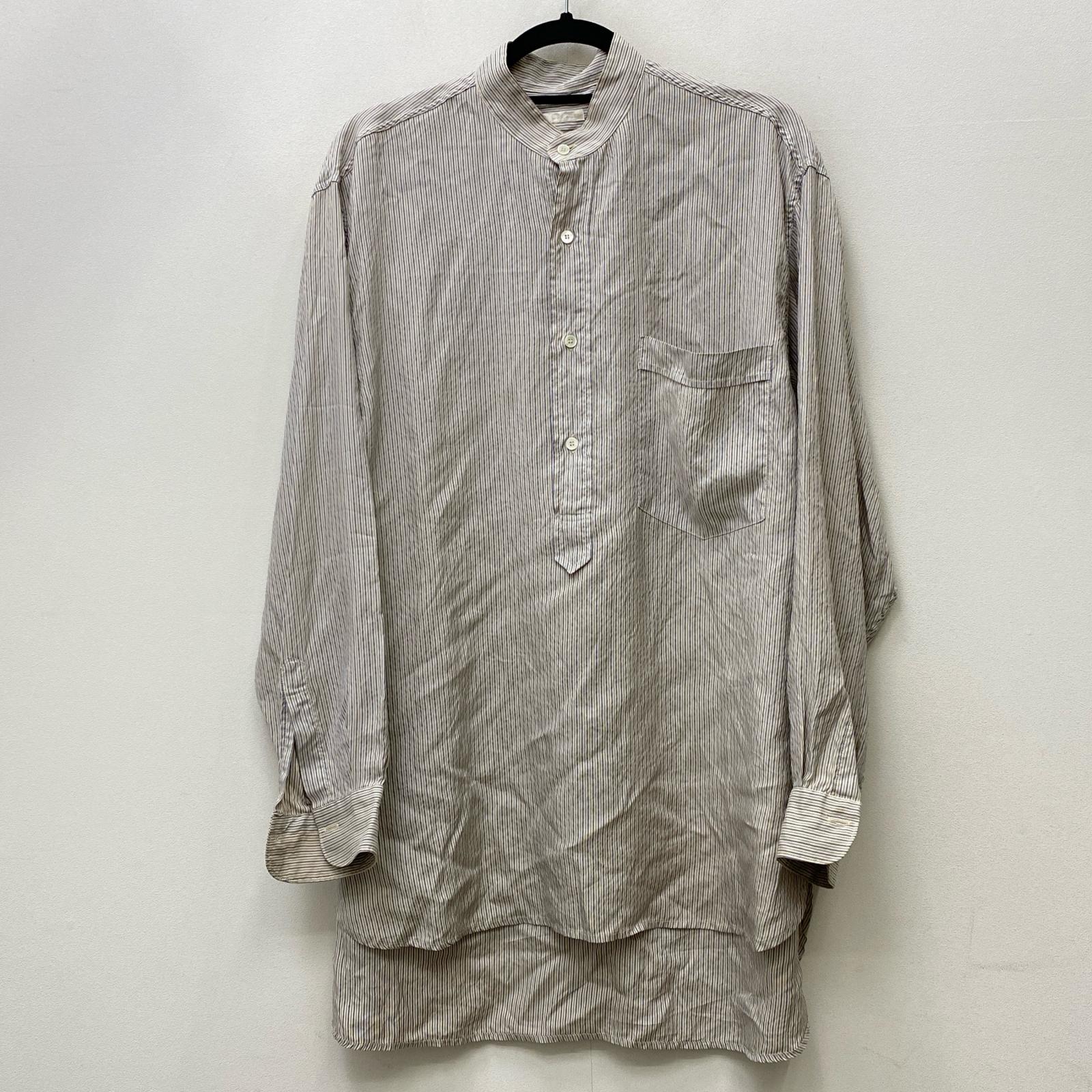 【中古】COMOLI | コモリ LONG  SLEEVE SILK SHIRT 長袖プルオーバー q03-02003【加古川店】