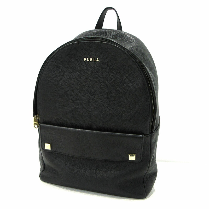美品☆FURLAフルラ ナイロン リュック バックパック ブラック FURLA フルラ Furla Flow フロー バックパック L Nero ブラック