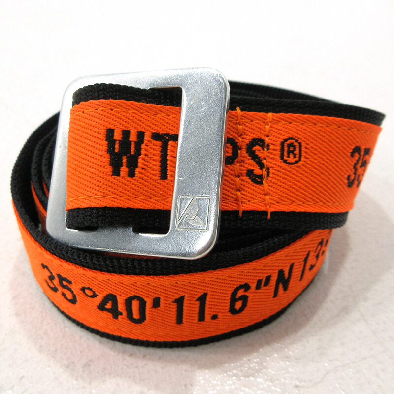 WTAPS WEBBING BELT 中古　ダブルタップス ウェビング ベルト 楽天市場】WTAPS ダブルタップス ベルト GPSロゴ ウェビング
