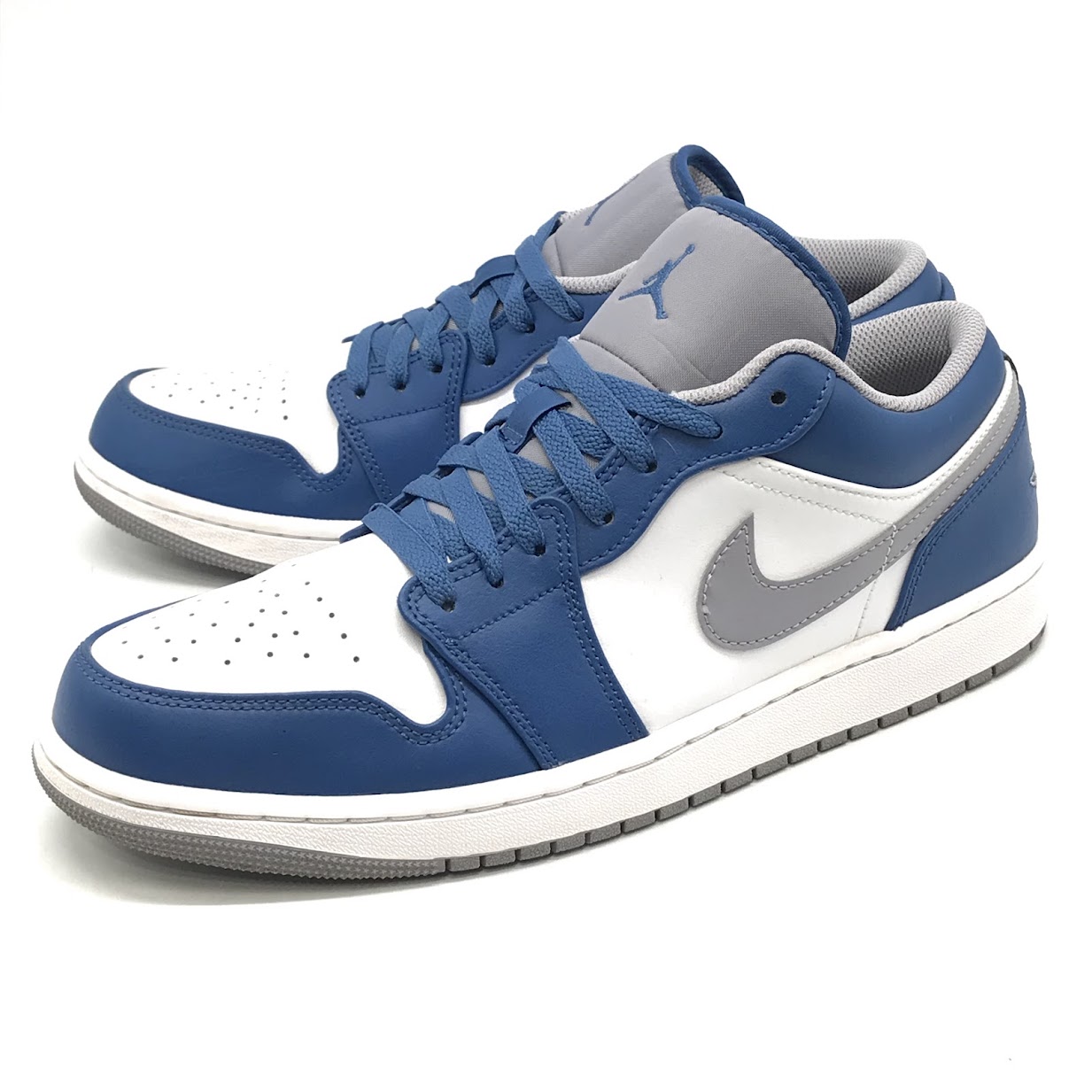 【中古】NIKE | ナイキ AIR JORDAN 1 LOW TRUE BLUE エアジョーダン1 スニーカー 553558-412 青碧 28.5糎【倉吉店】