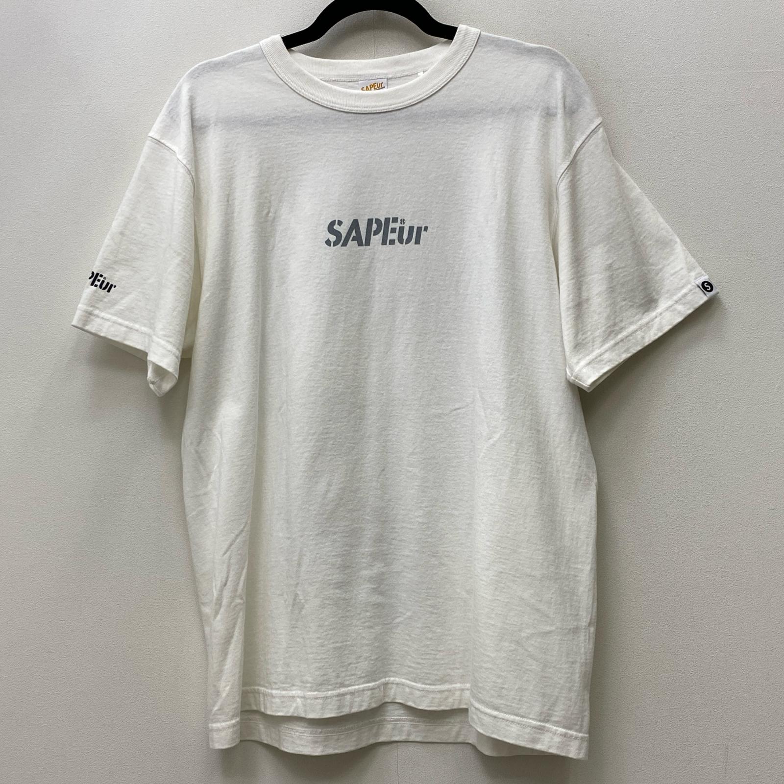 【中古】SAPEur | サプール GEORGETOWN S/S TEE 半袖Ｔシャツ 白いこと 大きさ：M【加古川店】