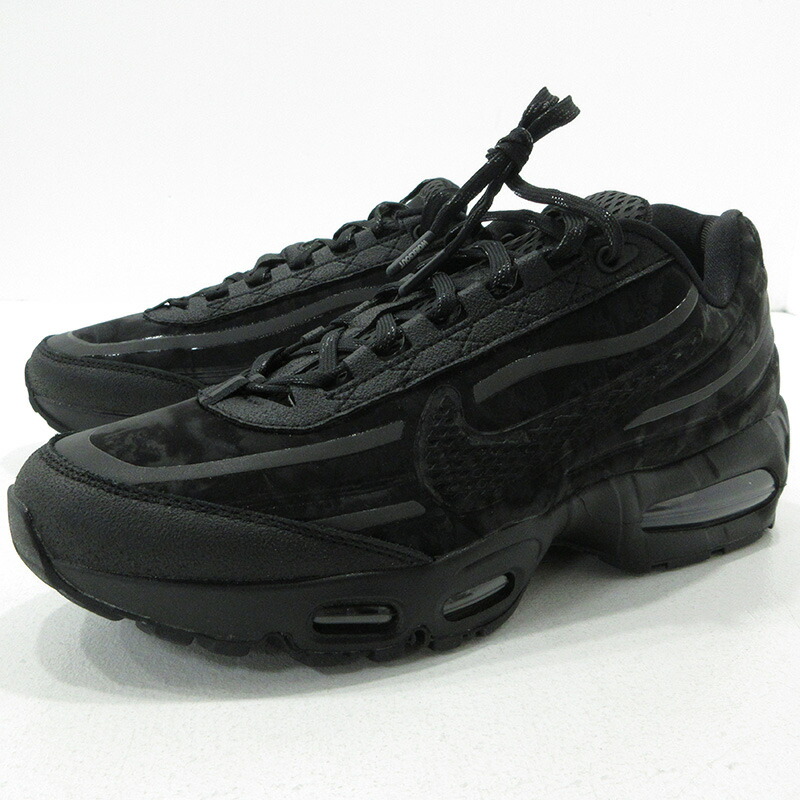 【中古】NIKE×WORKSOUT | ナイキ×ワークスアウト AIR MAX 95 SP エア湖マックス スニーカー HQ0263-001 黒いこと 大きさ：28.5珊【三重中央局】