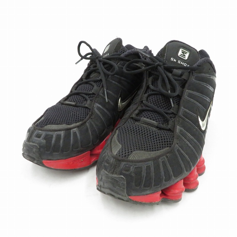 【中古】NIKE | ナイキ SKEPTA SHOX TL スニーカー CI0987-001 ショックス 黒いこと 28珊【瀬戸大橋店】
