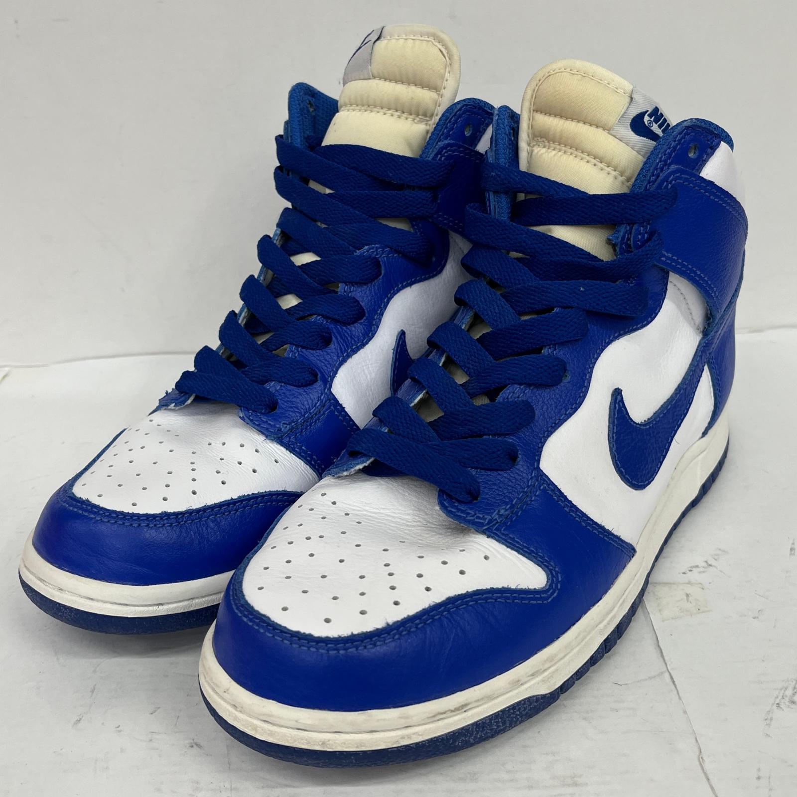 【中古】NIKE | ナイキ Dunk High Retro QS スニーカー 850477-100 ブルー【加古川店】