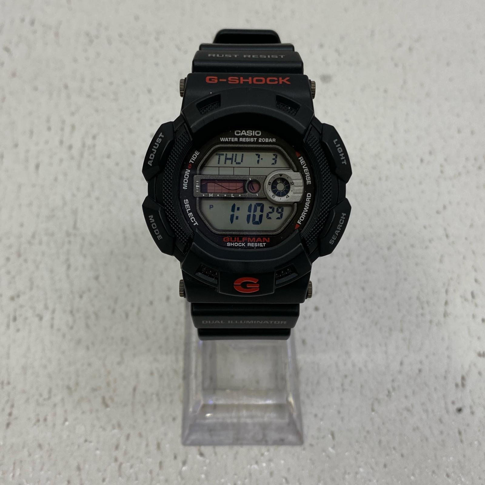 CASIO G-SHOCK ガルフマンデジタル腕時計 ブラック CASIO カシオ Gショック G-SHOCK ジーショック G-9100-1