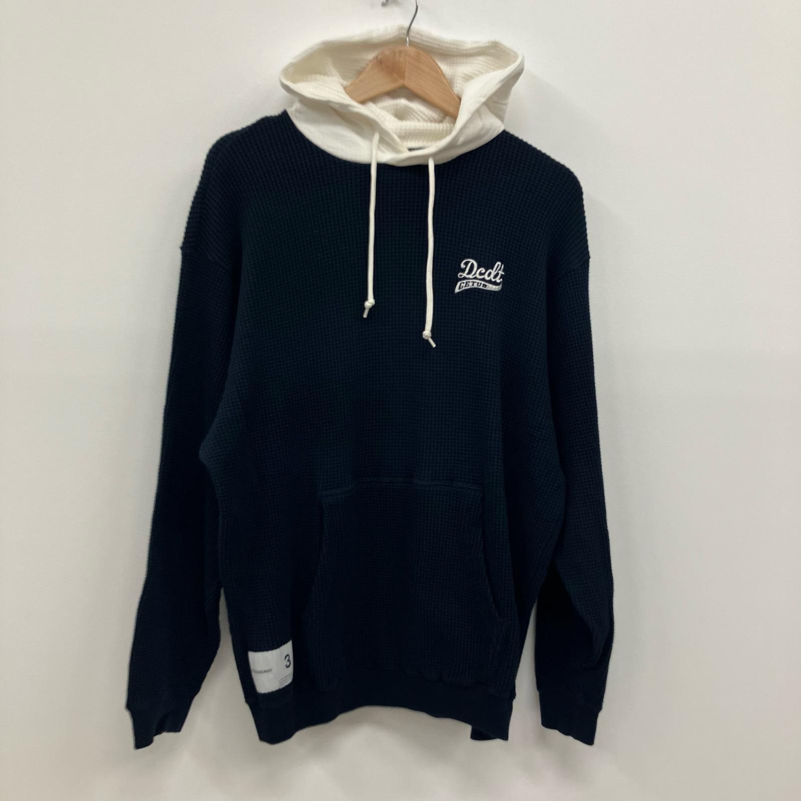 【中古】DESCENDANT | ディセンダント DORSAL HOODY パーカー ネイビー サイズ：3【イオン広店】｜お宝市番館