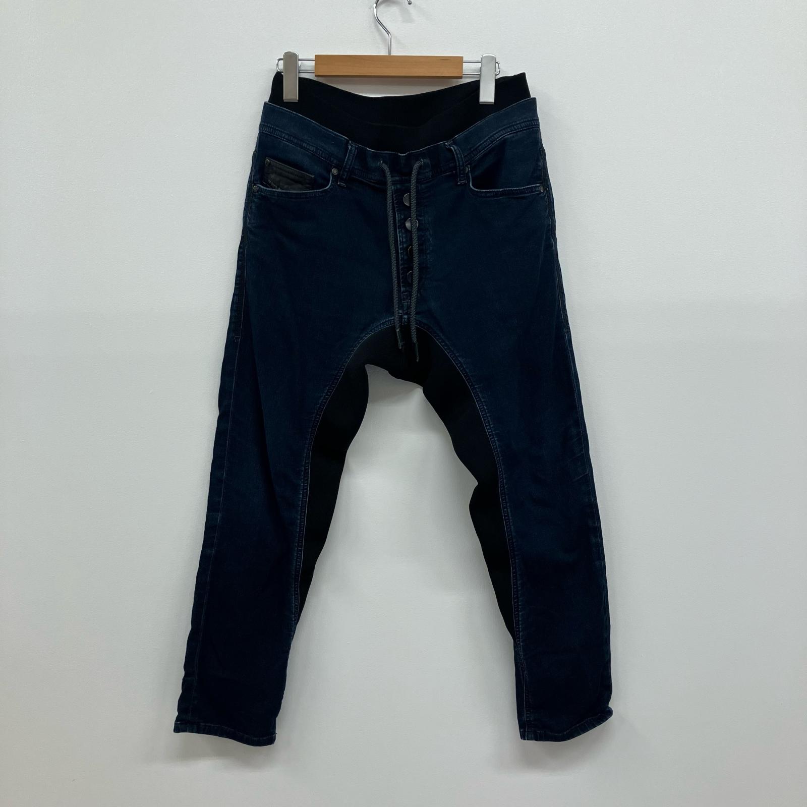 【中古】DIESEL | ディーゼル NARROT-NE RIB JP デニムパンツ インディゴ サイズ：28【イオン広店】