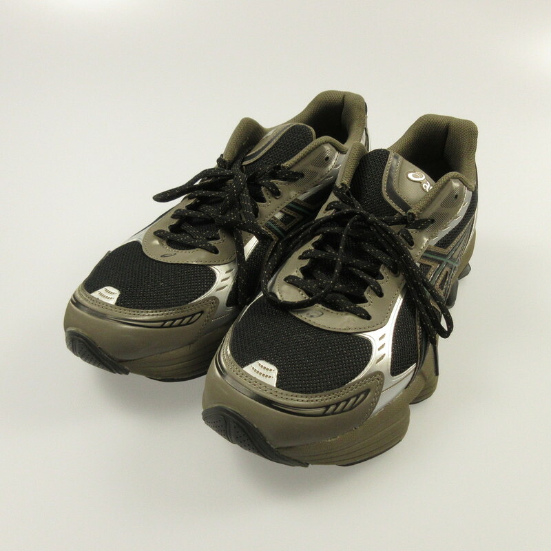 【中古】asics | アシックス GEL-KINETIC FLUENT BLACK DARK TAUPE スニーカー 1203A737 グレー 28cm【姫路東店】