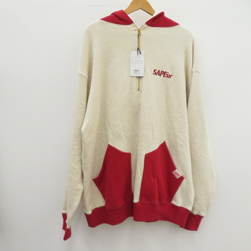 sapeur TIBETAN HOODIE チベタン パーカー サプール XL 楽天市場】【中古】SAPEur | サプール LEOPARD HEAD HOODIE