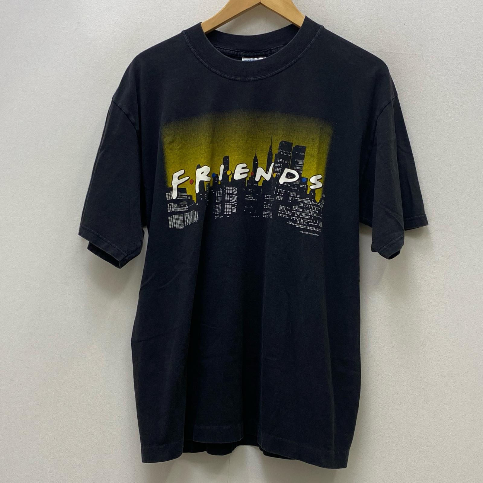 【中古】 FRIENDS/TV DRAMA PROMO 半袖Ｔシャツ 黒いこと 大いさ：L【加古川店】