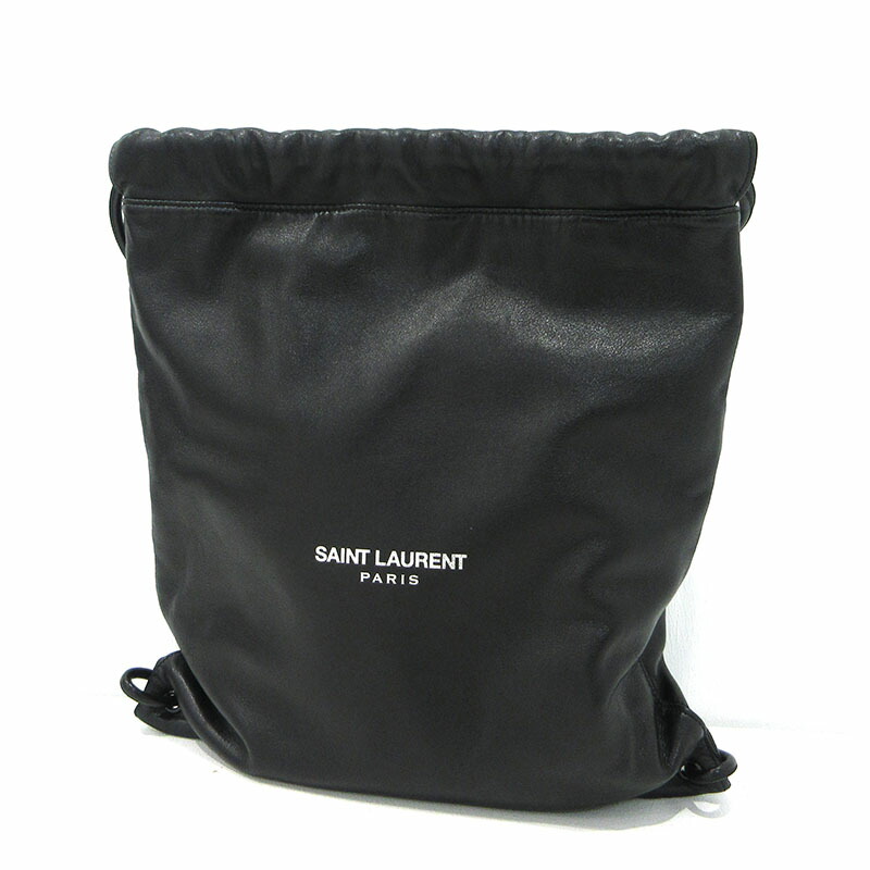 【中古】SAINT LAURENT | サンローラン 背嚢・デイパック 553919 黒いこと【三重中央局】