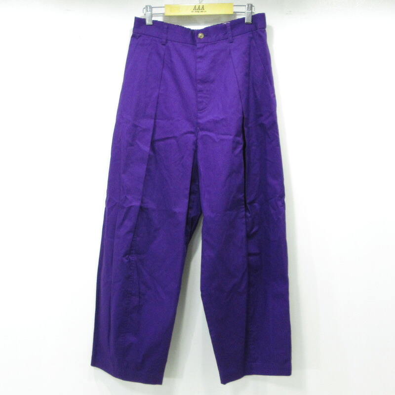 【中古】JOURNAL STANDARD | ジャーナルスタンダード ツイル カームパンツ ボトムス 25-030-440-0220-1-0 パープル サイズ：F【三重本店】