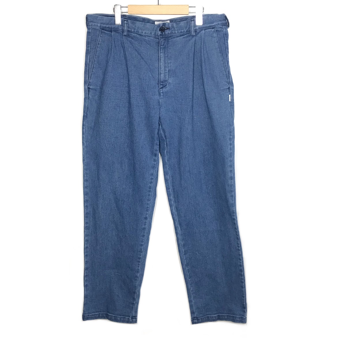 【中古】W)TAPS | ダブルタップス 22SS TROUSERS COTTON DENIM ジーンズズボン下 221WVDT-PTM04 青碧 大きさ：4【倉吉店】