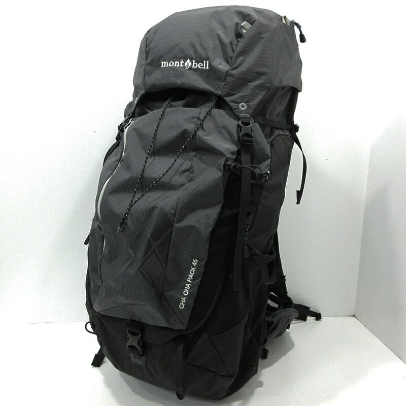 【楽天市場】【中古】mont-bell | モンベル リュック デイパック チャチャパック 45 グレー【三重本店】：お宝市番館