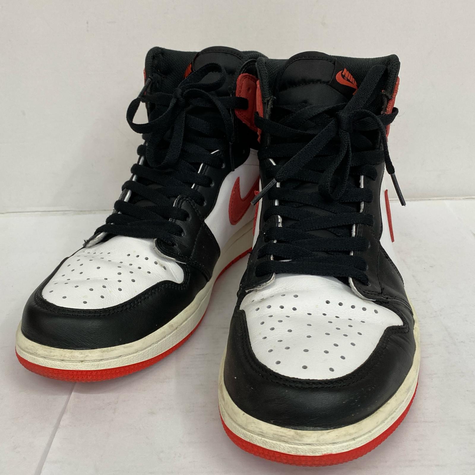 【中古】NIKE | ナイキ NIKE AIR JORDAN 1 RETRO HIGH スニーカー 555088-112 赤いこと【加古川店】