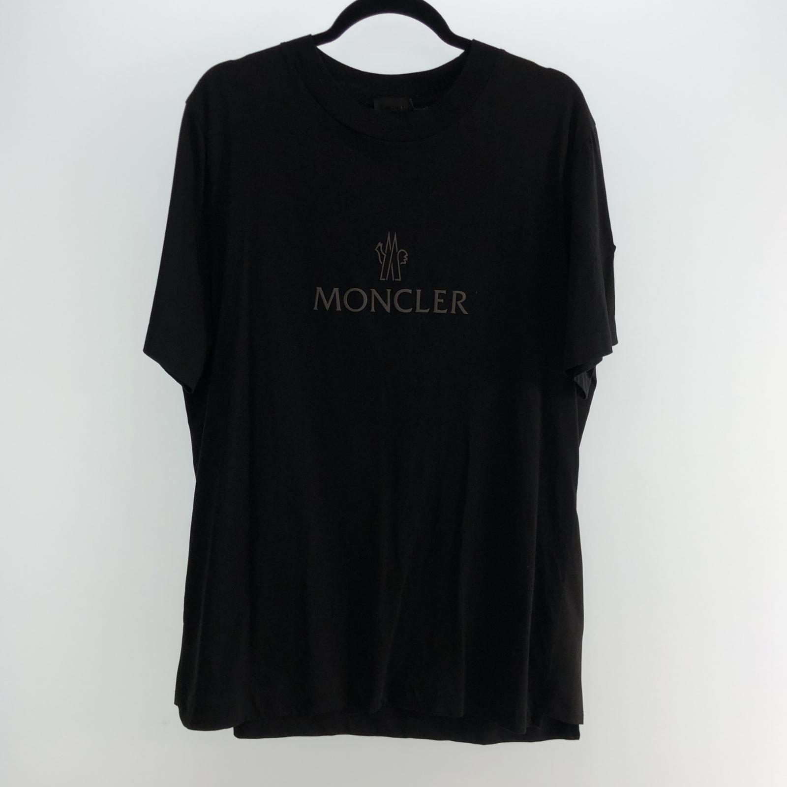 【中古】MONCLER | モンクレール SS T-SHIRT 半袖Ｔシャツ 8C00024 829H8 2025S/S 国内正規品 ブラック サイズ：L【姫路東店】