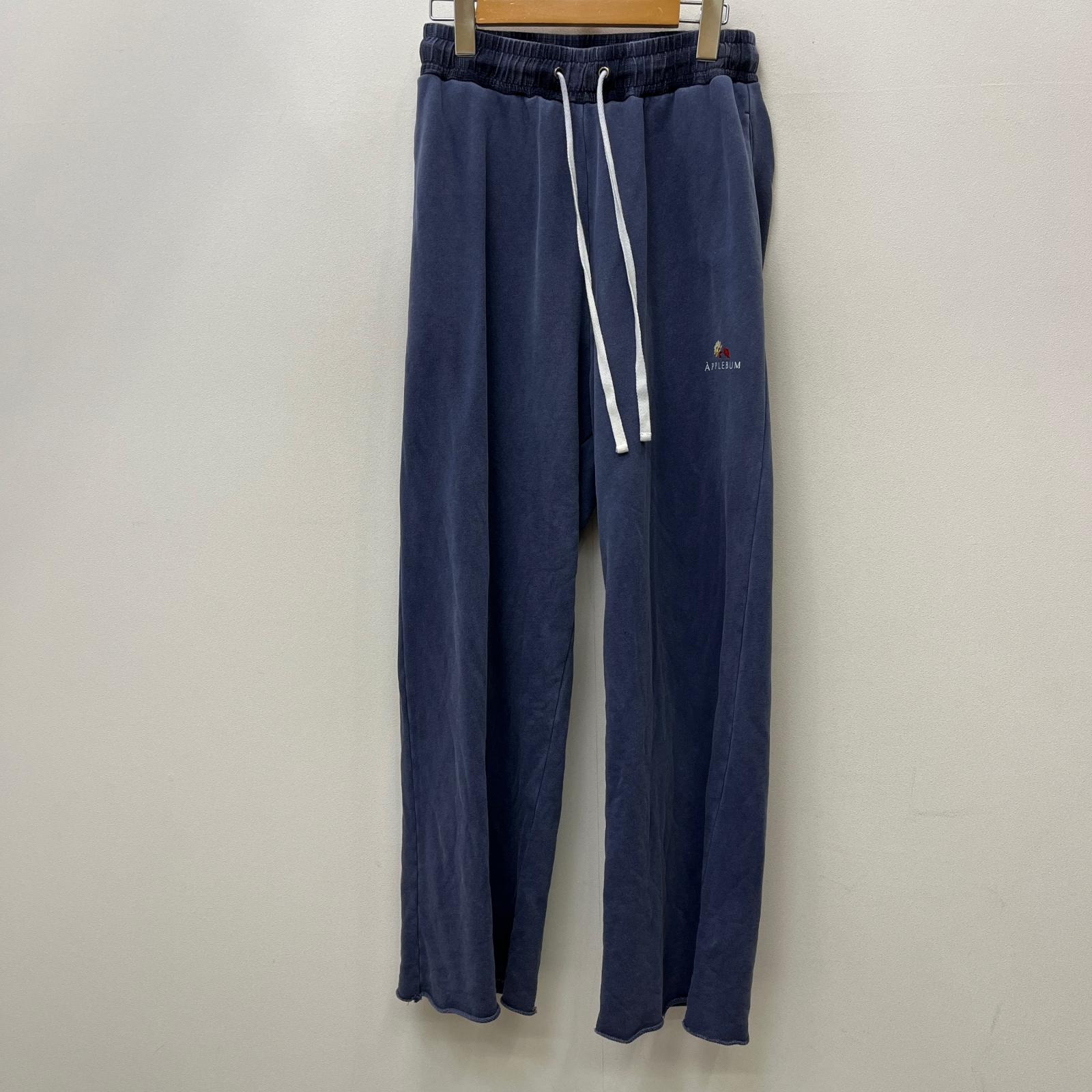 【中古】APPLE BUM | アップルバム Pigment Sweat Pants ズボン下 2510815 米国海軍 大いさ：M【加古川店】 メンズファッション-ズボン・パンツ