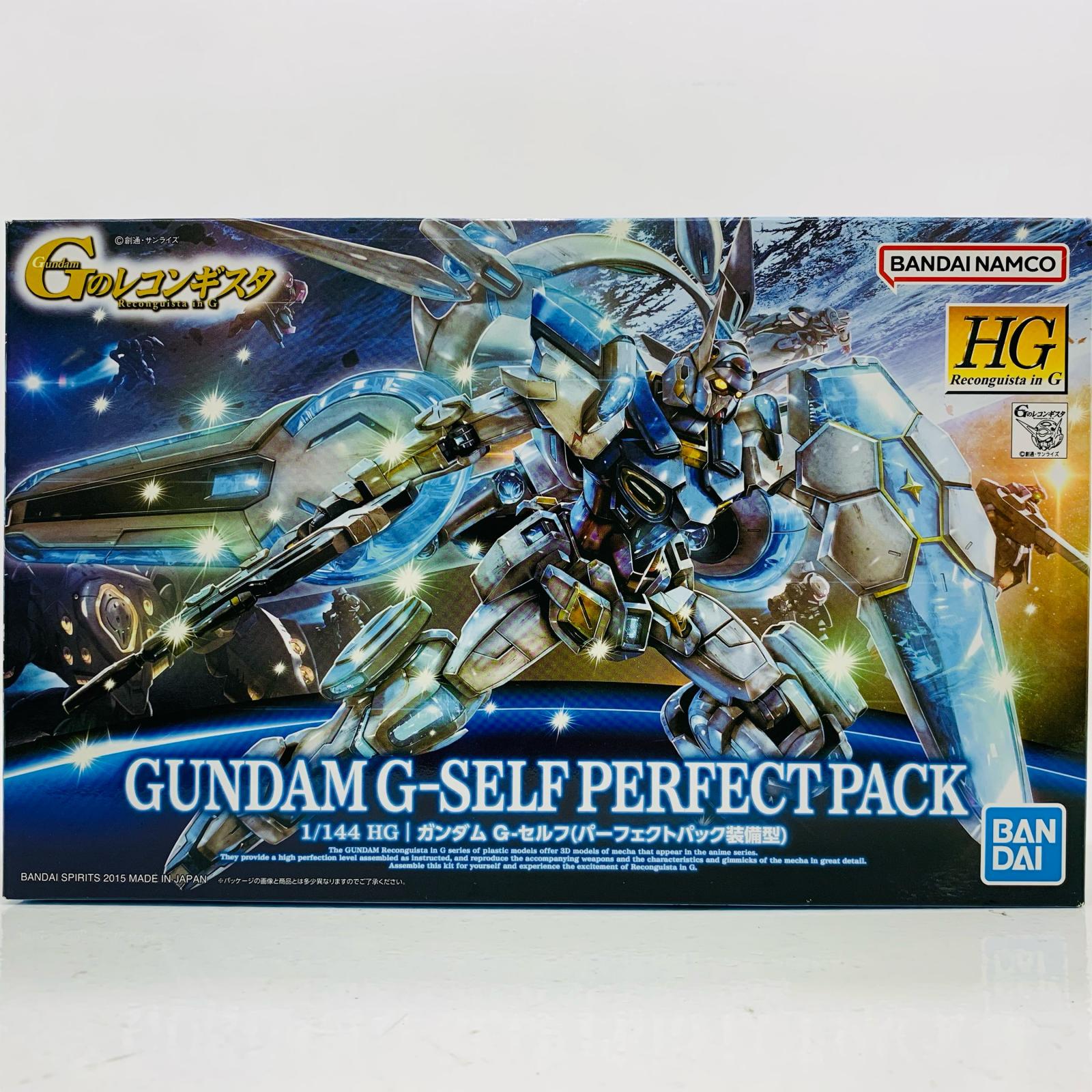 【中古】 ガンダムGのレコンギスタ プラモデル ガンダムG-セルフ HG (パーフェクトパック装備型) 1/144【飾磨店】画像
